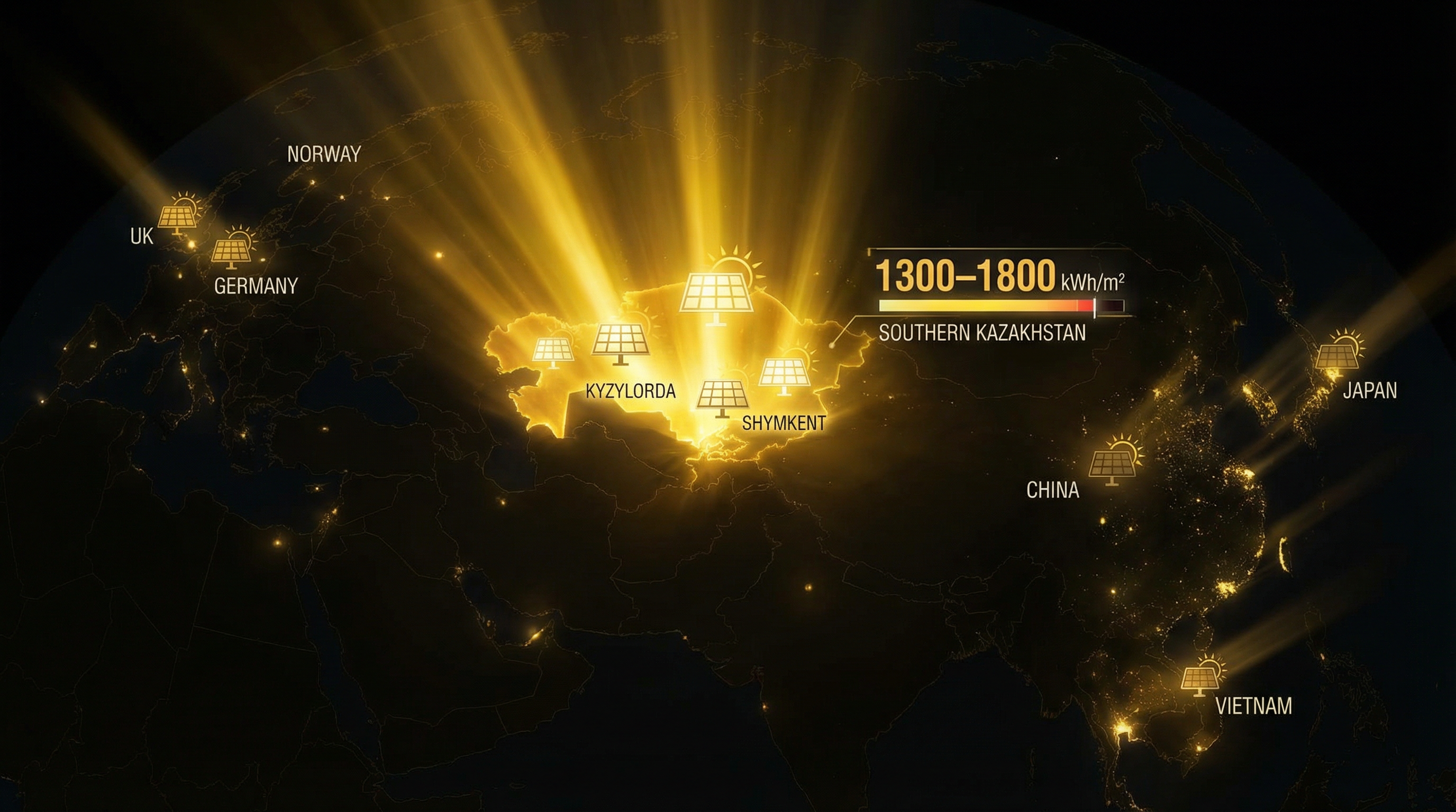 Солнечная энергетика Казахстана